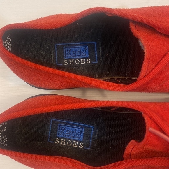 Vintage Keds Shoes | Red Suede - Picture 7 of 12